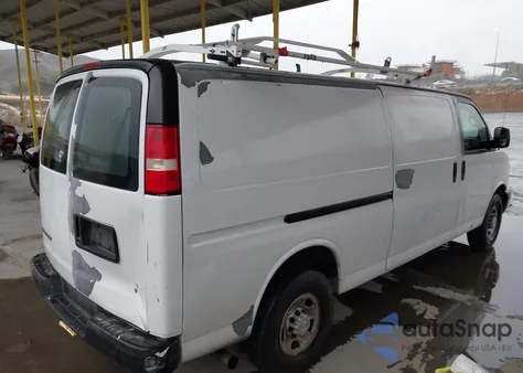 2007 Chevrolet Express Work Van from USA, damaged, VIN 1GCHG39U971198684
